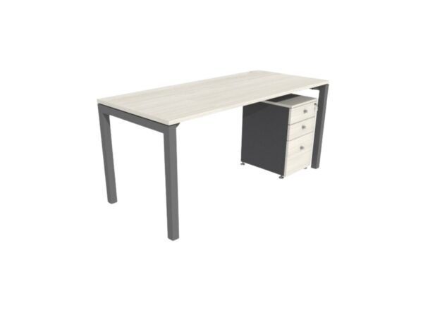 Escritorio Base Corchete C/ Cajonera